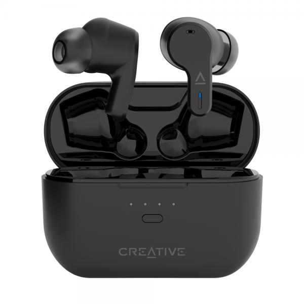 Creative Labs Zen Air Pro Auricolare True Wireless Stereo [TWS] In-ear Chiamate/Musica/Sport/Tutti i giorni USB tipo-C Bluetooth Nero (Creative Zen Air Pro - ?gte tr?dl?se ?)