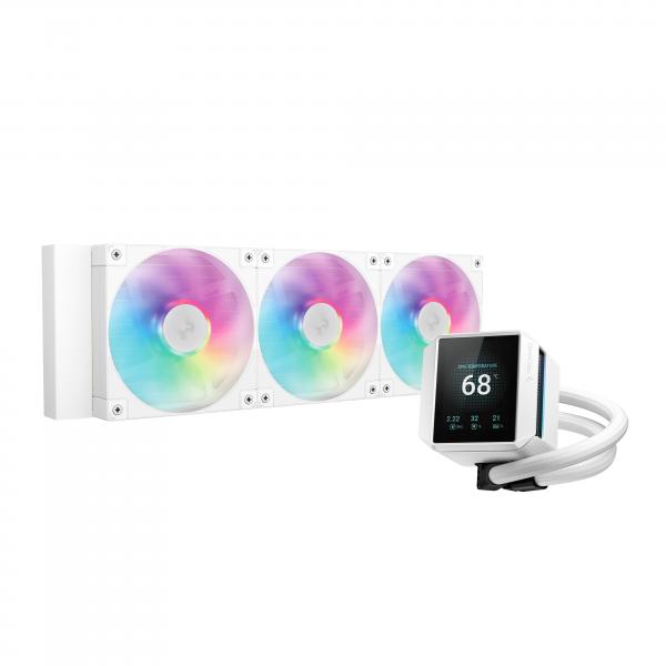 DeepCool Mystique 360 WH ARGB Processore Raffreddatore di liquidi tutto in uno 12 cm Bianco 1 pz (K Cooler WasserkÃ¼hlung DeepCool MYSTI)