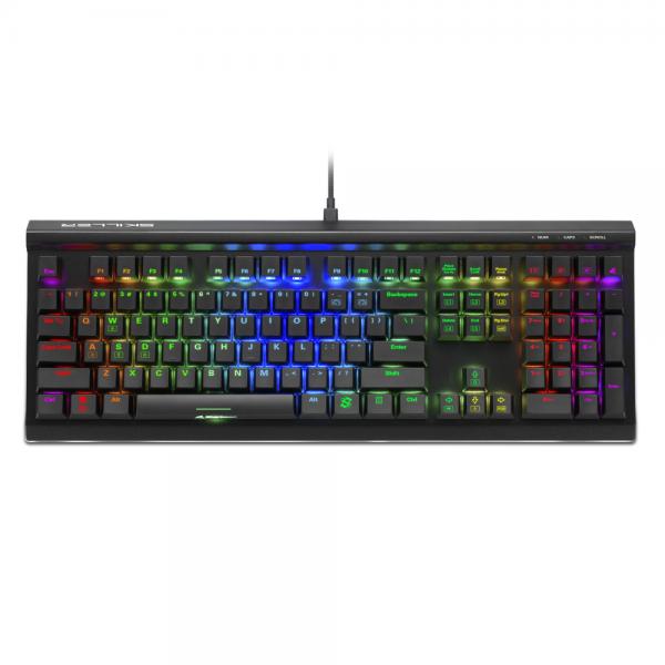 Sharkoon SKILLER SGK60 tastiera Gaming USB QWERTY Inglese US Nero (Sharkoon Skiller SGK60 - tastatur - QW)