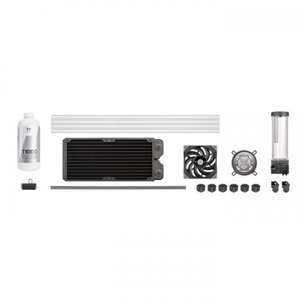 Thermaltake Pacific TOUGH C240 Processore Kit di raffreddamento a liquido 12 cm Nero (LIQUID COOLING KIT Thermaltake PACIFIC)