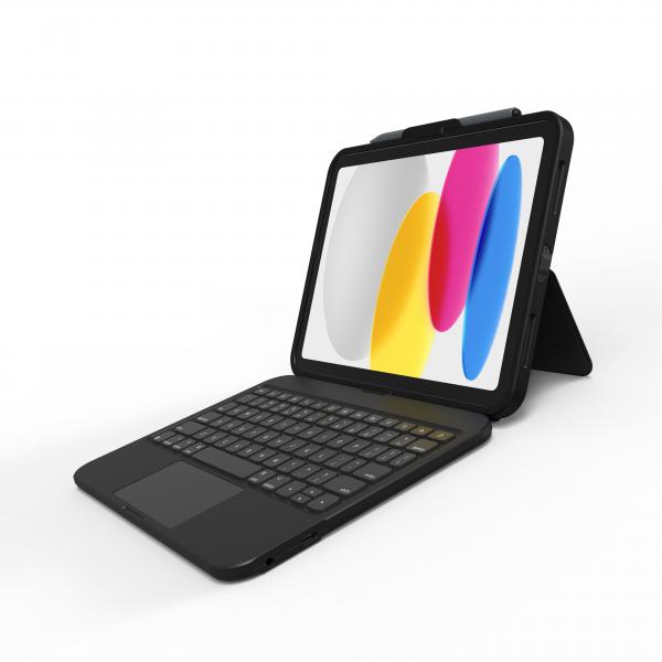ZAGG Tough Keys Nordic USB tipo-C Nero (ZAGG Pro Keys 2 - tastatur og folio-ka)