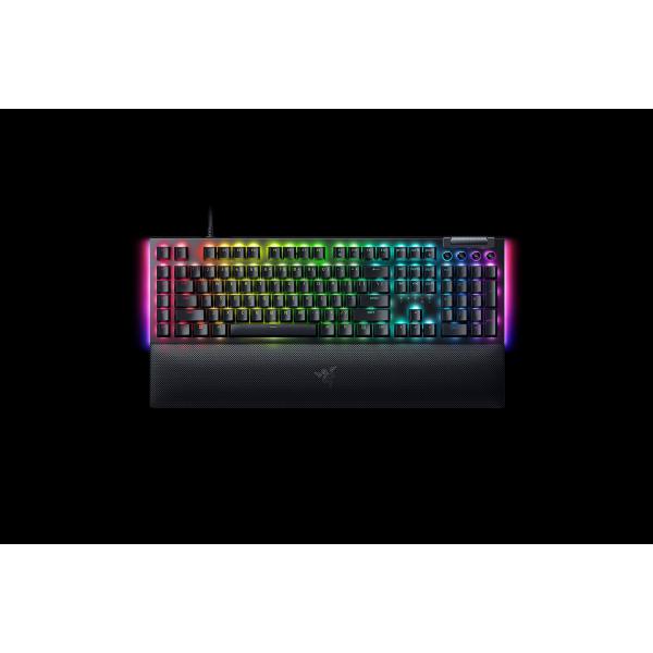 Razer BlackWidow V4 tastiera Gaming USB QWERTY Tedesco Nero (Razer BlackWidow V4 - tastatur - QWERT)