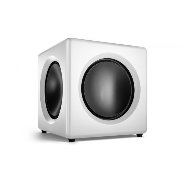 Wavemaster FUSION Bianco Subwoofer attivo 125 W (Wavemaster FUSION Hvid Aktiv subwoofer)