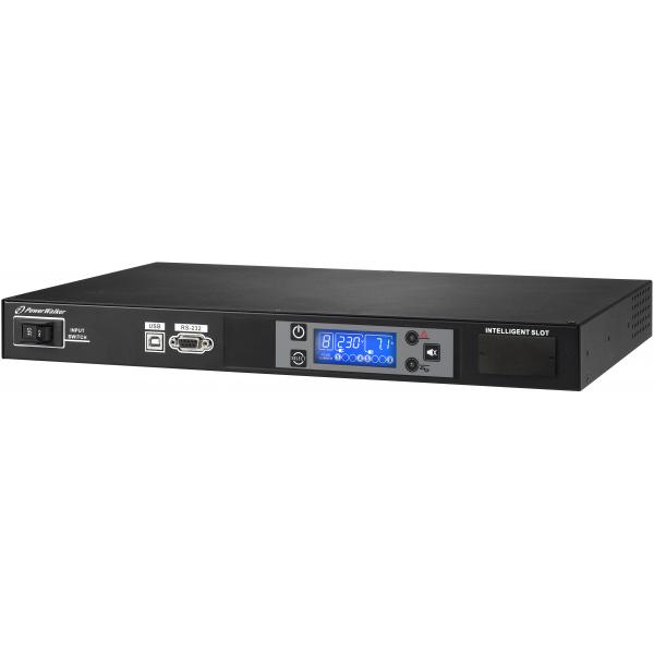 PowerWalker RC-16A unità di distribuzione dell'energia [PDU] 8 presa[e] AC 1U Nero (PowerWalker PDU RC-16A - str?mfordelin)
