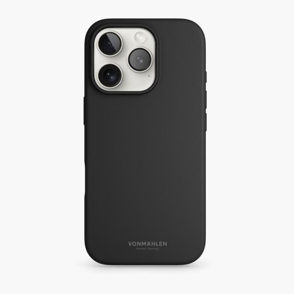 Vonmählen Soft Silicone Case custodia per cellulare 16 cm (6.3") Cover Nero