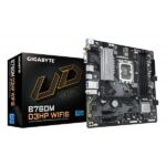 GIGABYTE B760M D3HP WIFI6 Scheda madre - Compatibile con CPU Intel Core di 14ª generazione, VRM digitale a 4+1+1 fasi, fino a 5600 MHz DDR5, 2x M.2 PCIe 4.0, Wi-Fi 6, LAN GbE, USB 3.2 Gen 1