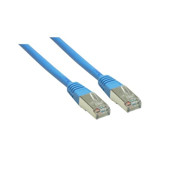 Alcasa 5m Cat6 S/FTP cavo di rete Blu SF/UTP (S-FTP)