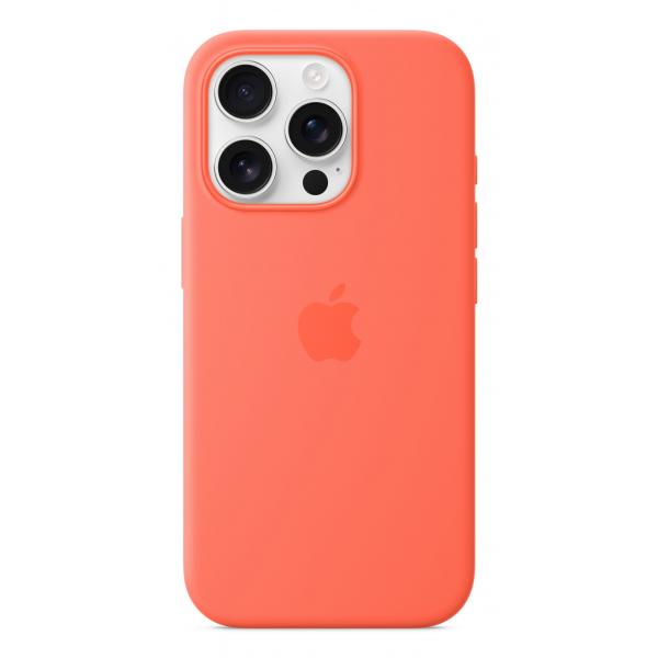 Apple Custodia MagSafe in silicone per iPhone 16 Pro – Mandarancio