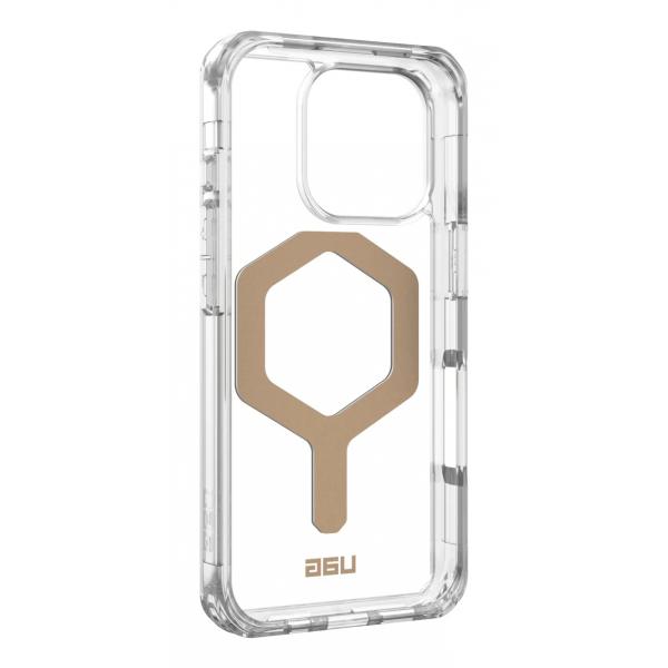 Urban Armor Gear Plyo custodia per cellulare 16 cm (6.3") Cover Oro, Trasparente