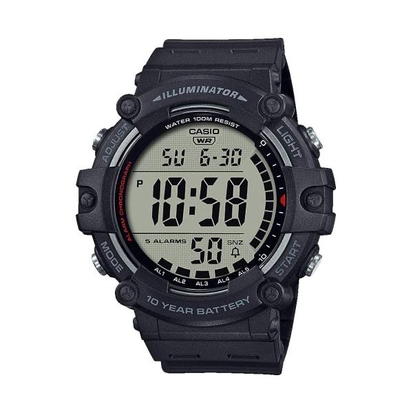 CASIO SPORT Mod. ILLUMINATOR WORLDTIME 10 YEARS BATTERY