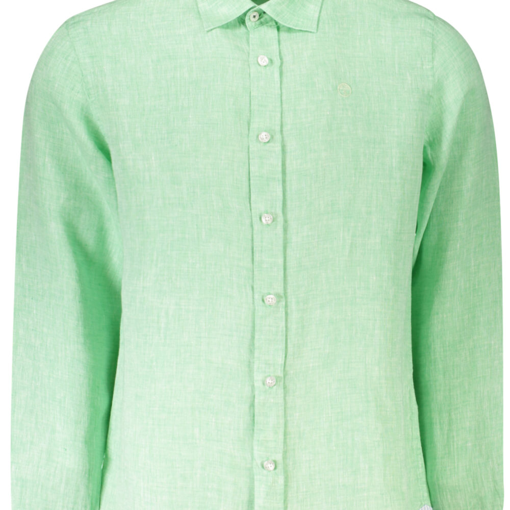 NORTH SAILS CAMICIA MANICHE LUNGHE UOMO VERDE