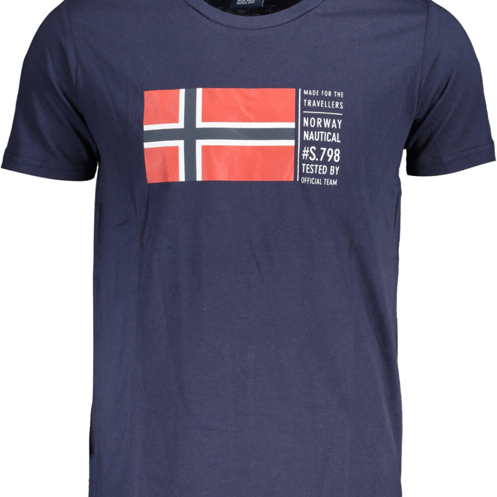 NORWAY 1963 T-SHIRT MANICHE CORTE UOMO BLU