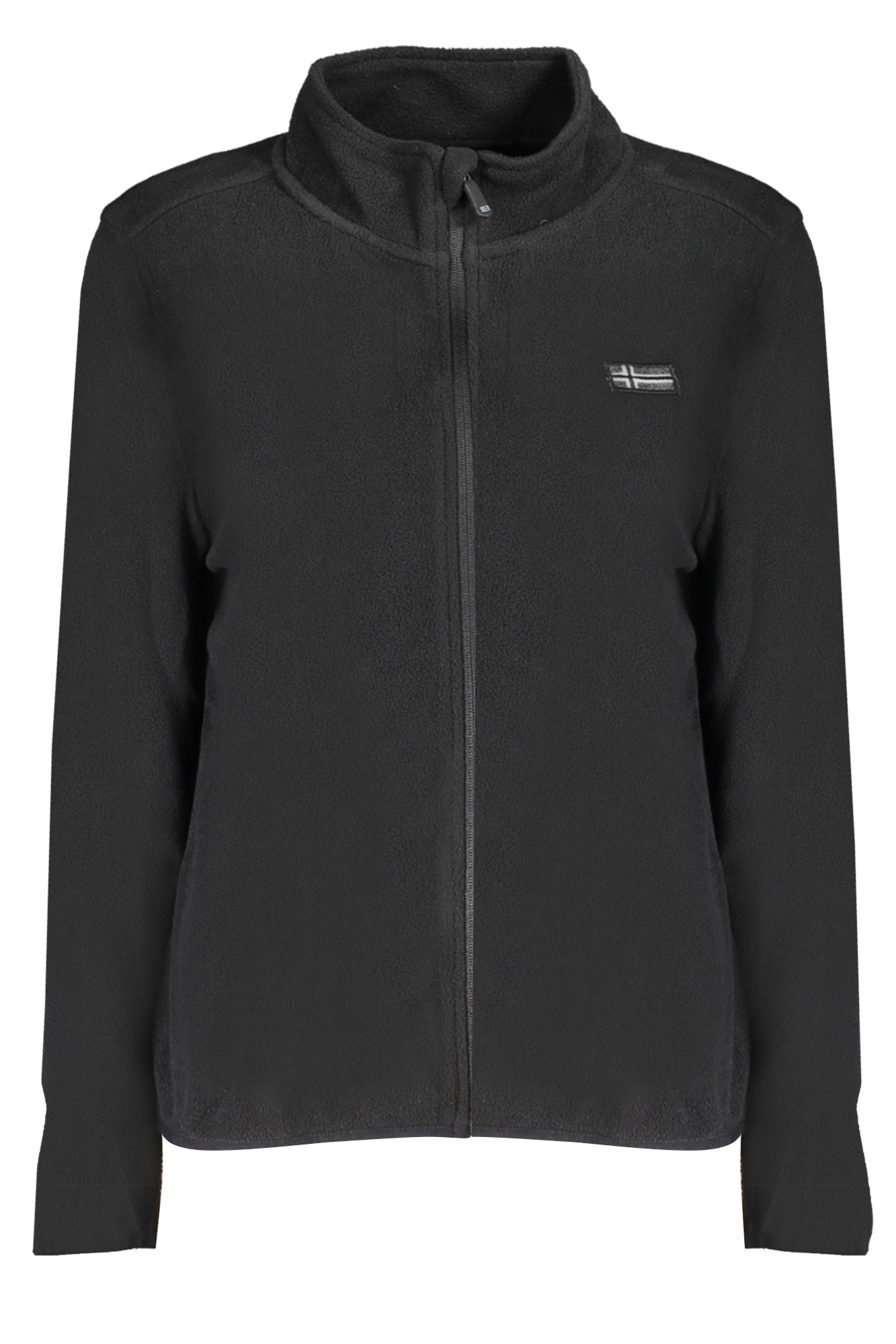 NORWAY 1963 FELPA CON ZIP DONNA NERO