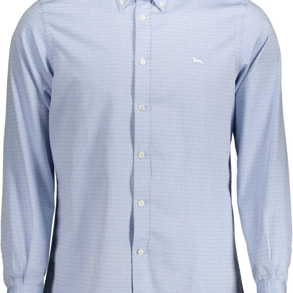 HARMONT & BLAINE CAMICIA MANICHE LUNGHE UOMO AZZURRO
