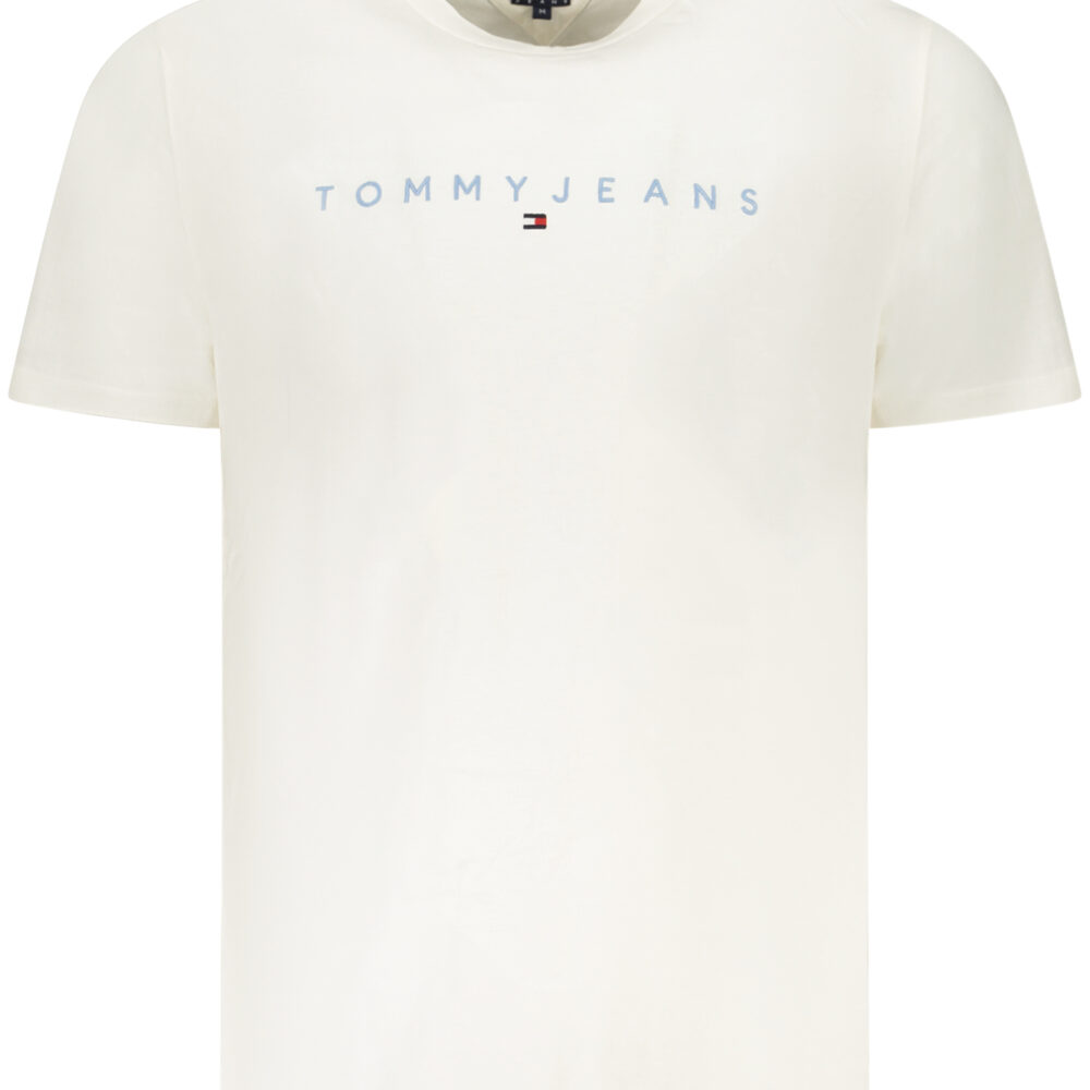 TOMMY HILFIGER T-SHIRT MANICHE CORTE UOMO BIANCO