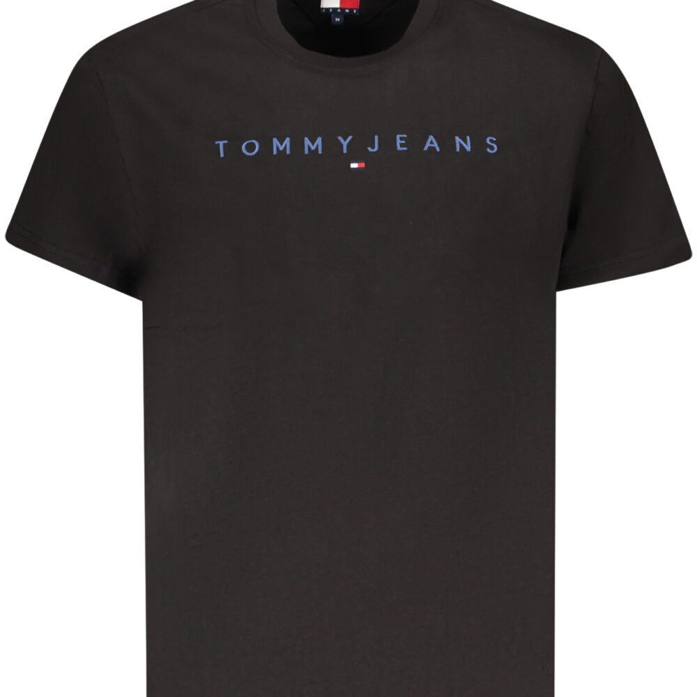 TOMMY HILFIGER T-SHIRT MANICHE CORTE UOMO NERO
