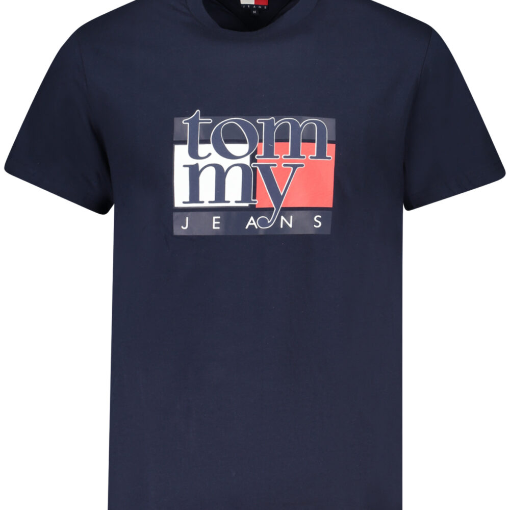 TOMMY HILFIGER T-SHIRT MANICHE CORTE UOMO BLU