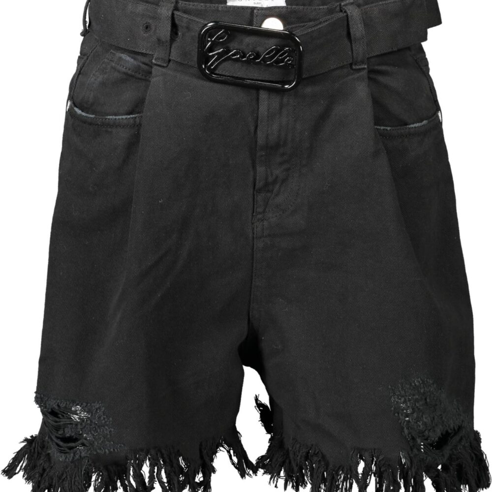 GAELLE PARIS PANTALONE SHORT DONNA NERO