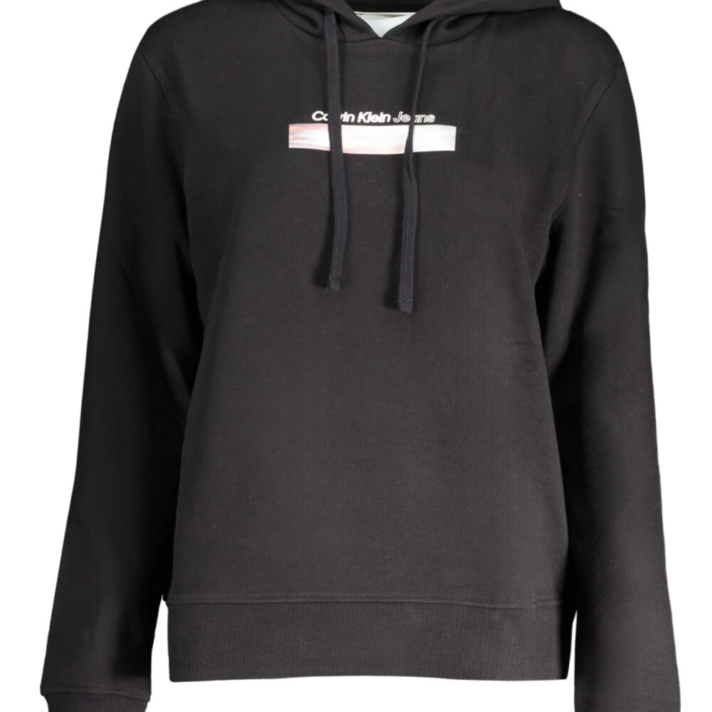 CALVIN KLEIN FELPA SENZA ZIP DONNA NERO