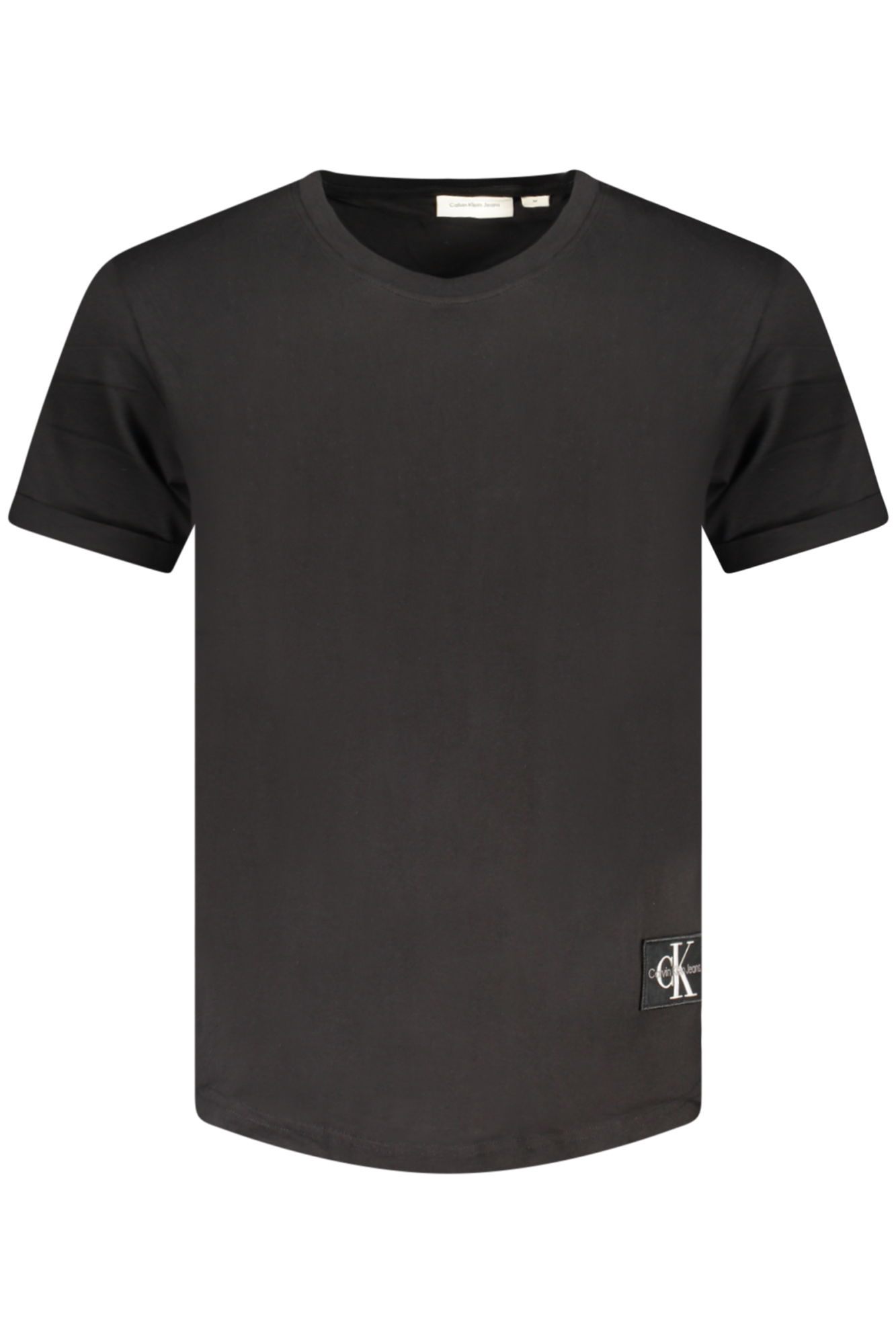 CALVIN KLEIN T-SHIRT MANICHE CORTE UOMO NERO