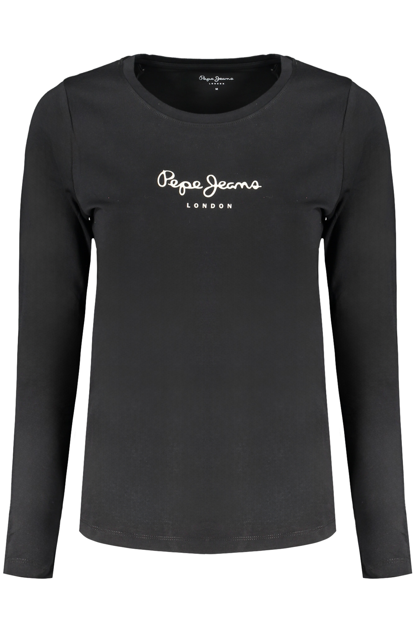 PEPE JEANS T-SHIRT MANICHE LUNGHE DONNA NERO