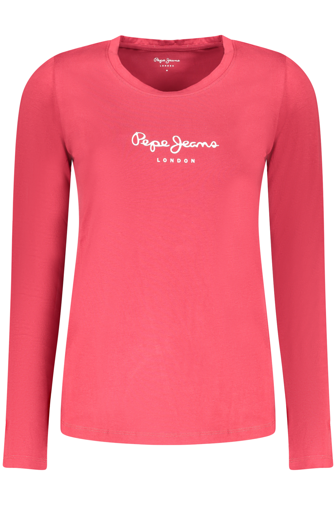 PEPE JEANS T-SHIRT MANICHE CORTE DONNA ROSSO