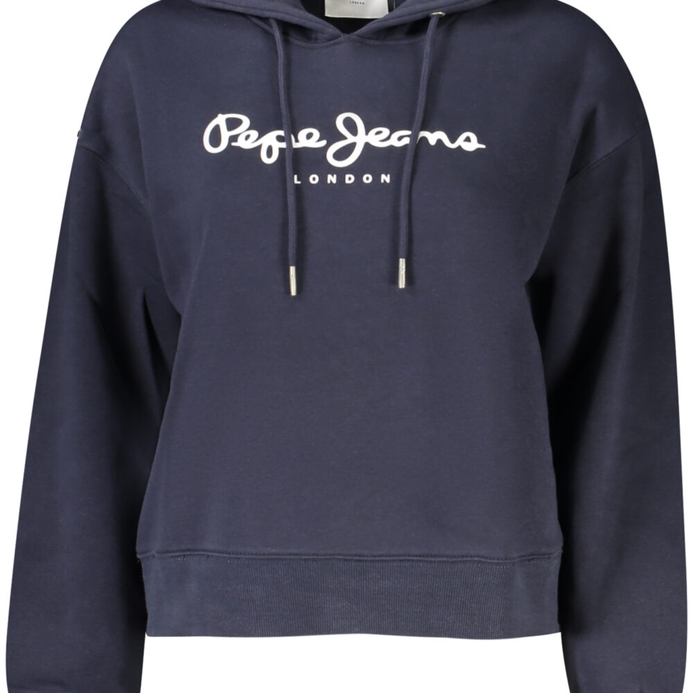 PEPE JEANS FELPA SENZA ZIP DONNA BLU