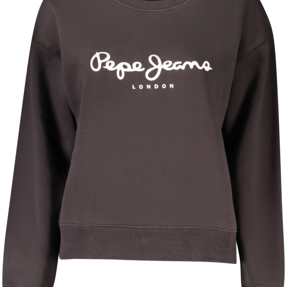 PEPE JEANS FELPA SENZA ZIP DONNA NERO