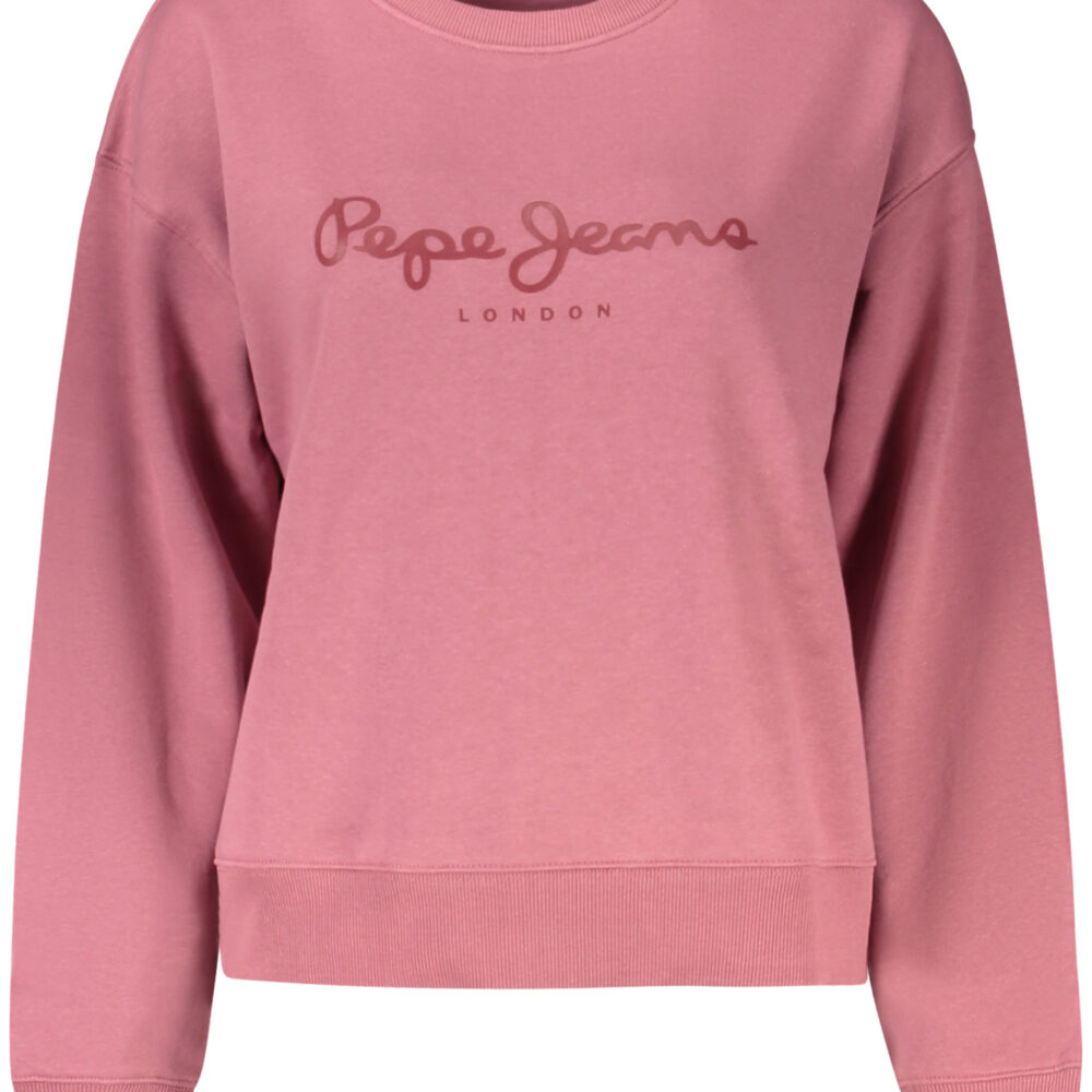 PEPE JEANS FELPA SENZA ZIP DONNA VIOLA