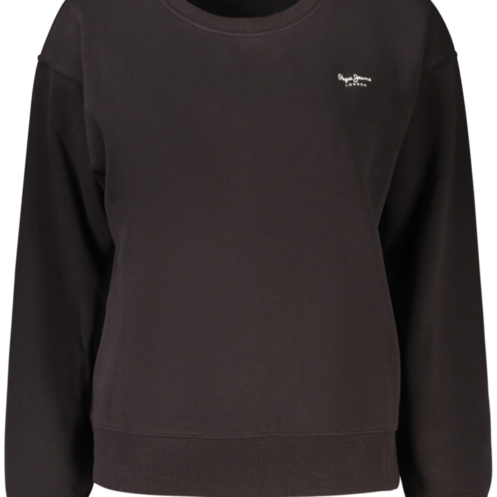 PEPE JEANS FELPA SENZA ZIP DONNA NERO