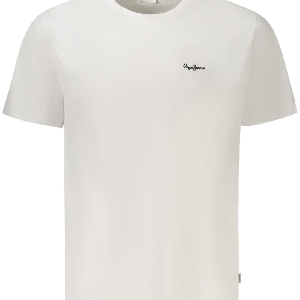 PEPE JEANS T-SHIRT MANICHE CORTE UOMO BIANCO