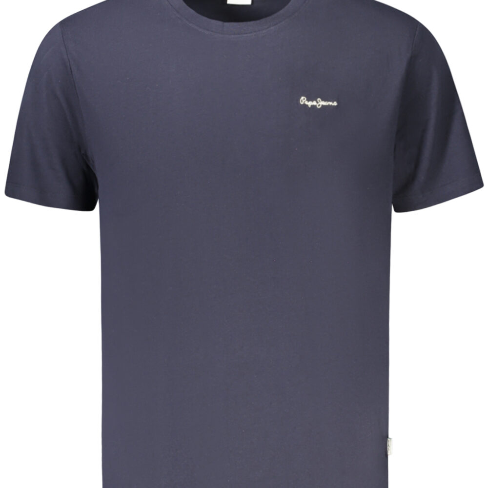 PEPE JEANS T-SHIRT MANICHE CORTE UOMO BLU