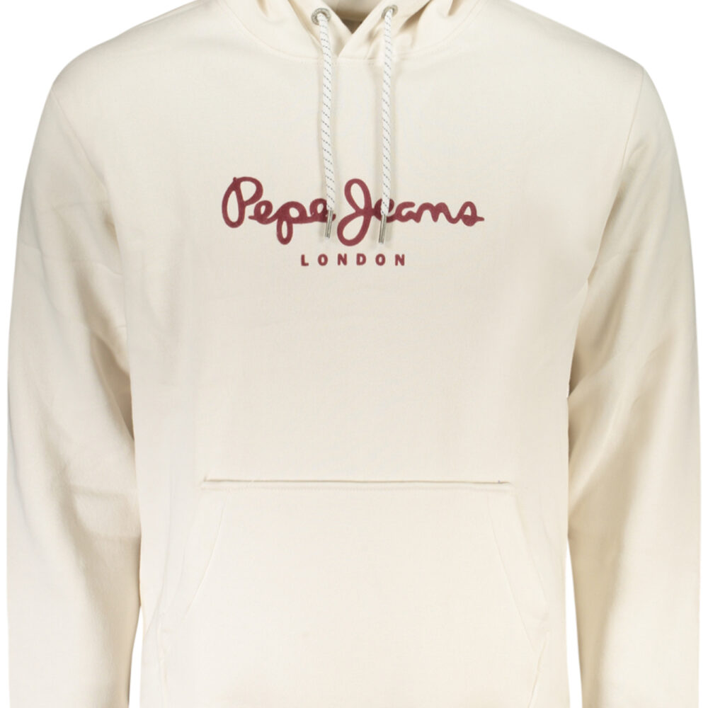 PEPE JEANS FELPA SENZA ZIP UOMO BIANCO