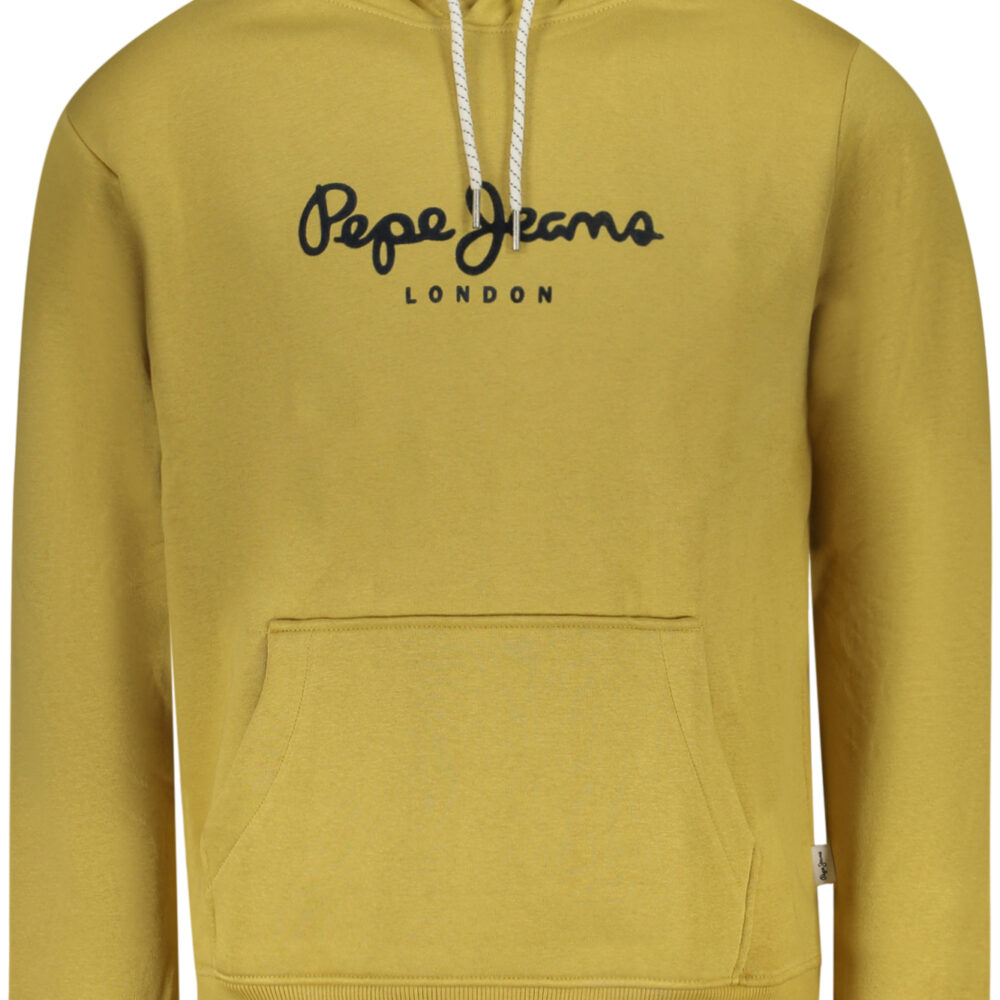 PEPE JEANS FELPA SENZA ZIP UOMO GIALLO