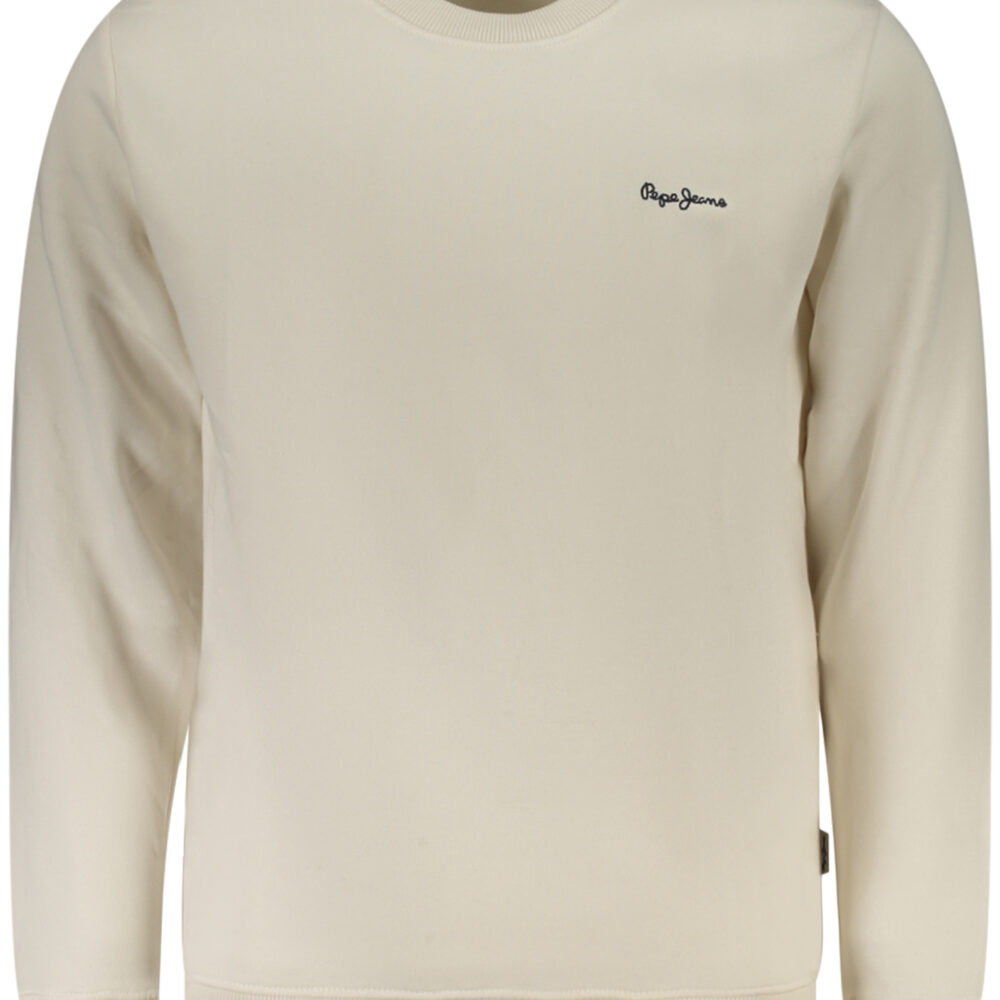 PEPE JEANS FELPA SENZA ZIP UOMO BIANCO