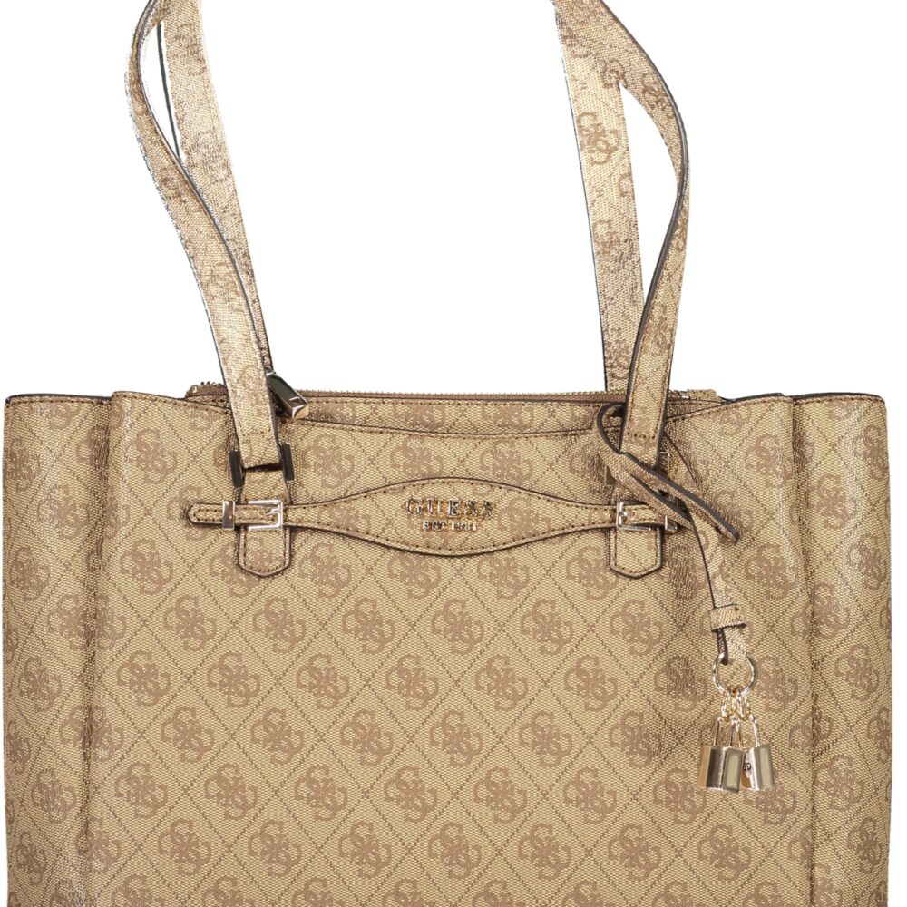 GUESS JEANS BORSA DONNA BEIGE