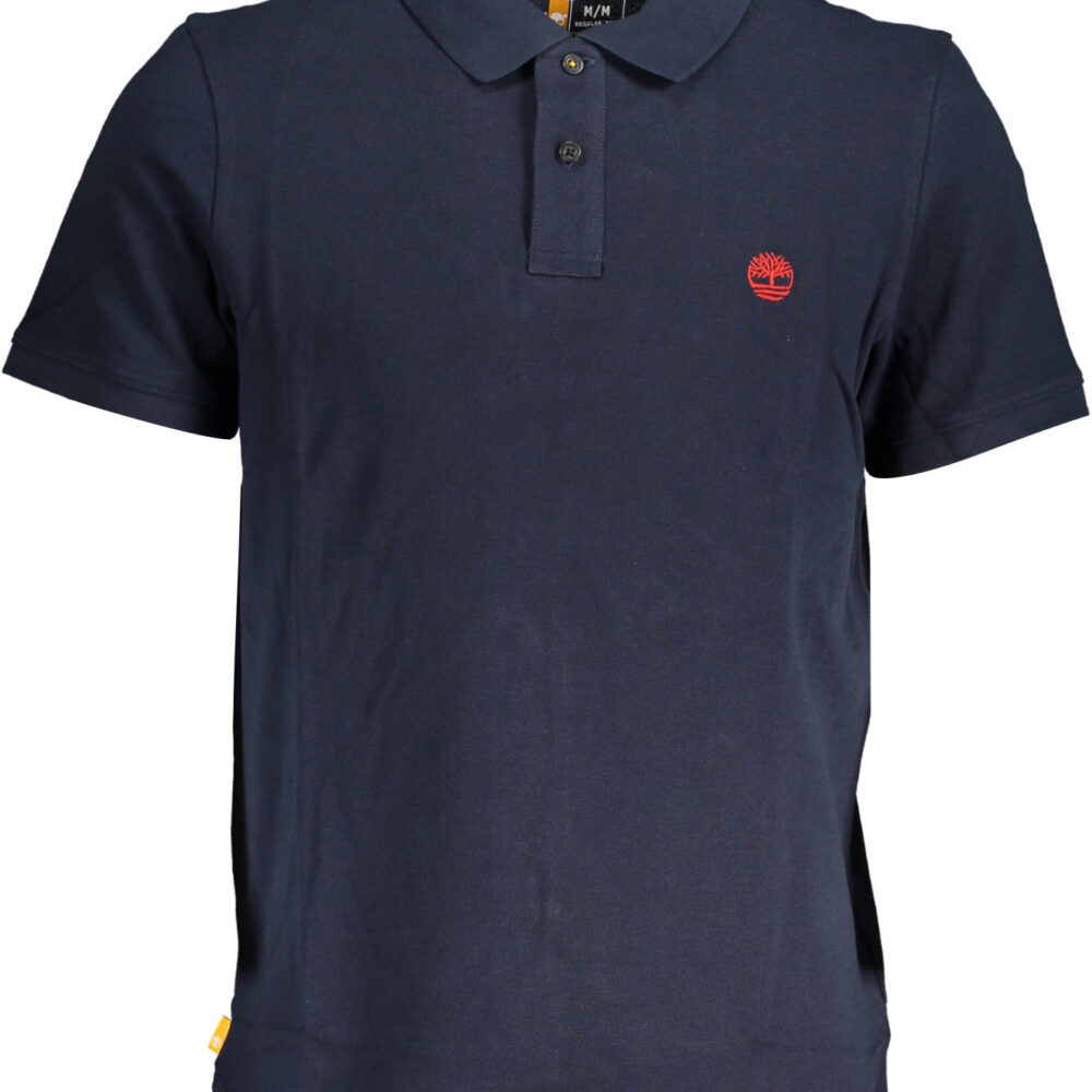 TIMBERLAND POLO MANICHE CORTE UOMO BLU