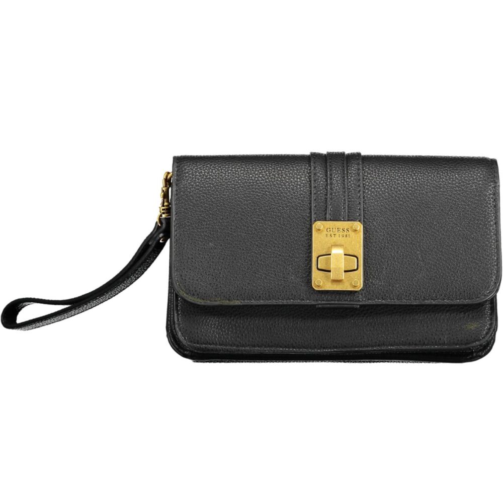 GUESS JEANS PORTAFOGLIO DONNA NERO