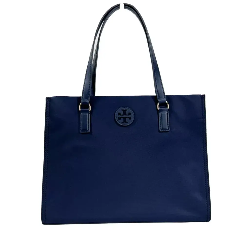 Navy Ella Small Nylon Tote Bag Purse 160633