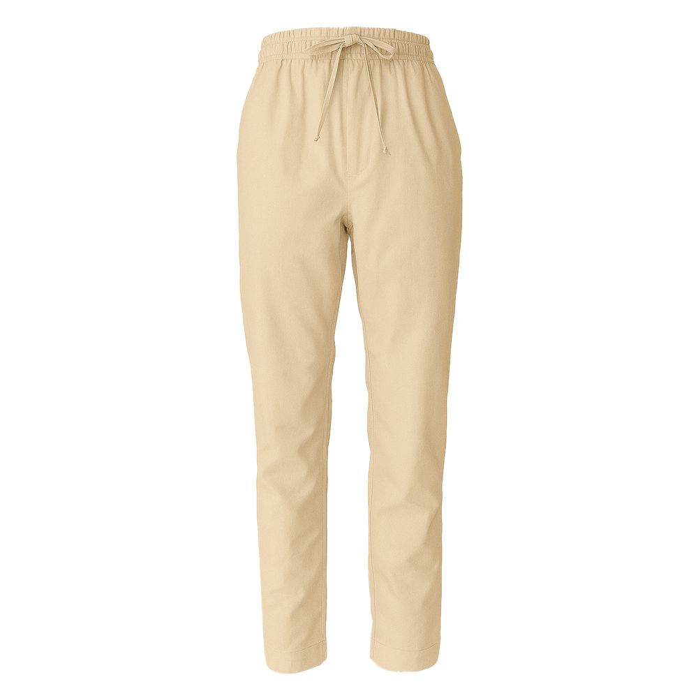Beige Cotton Jeans & Pant