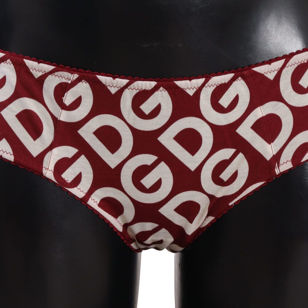 Multicolor DG Logo Print Slip Bottom Underwear