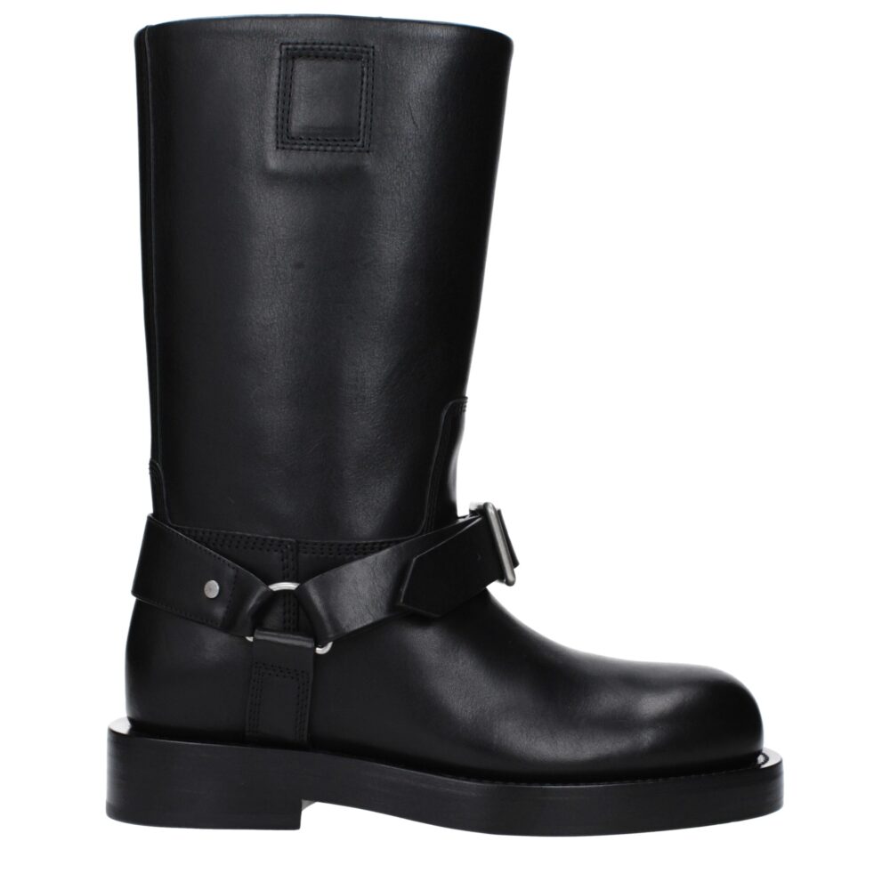 Black Leather Boots
