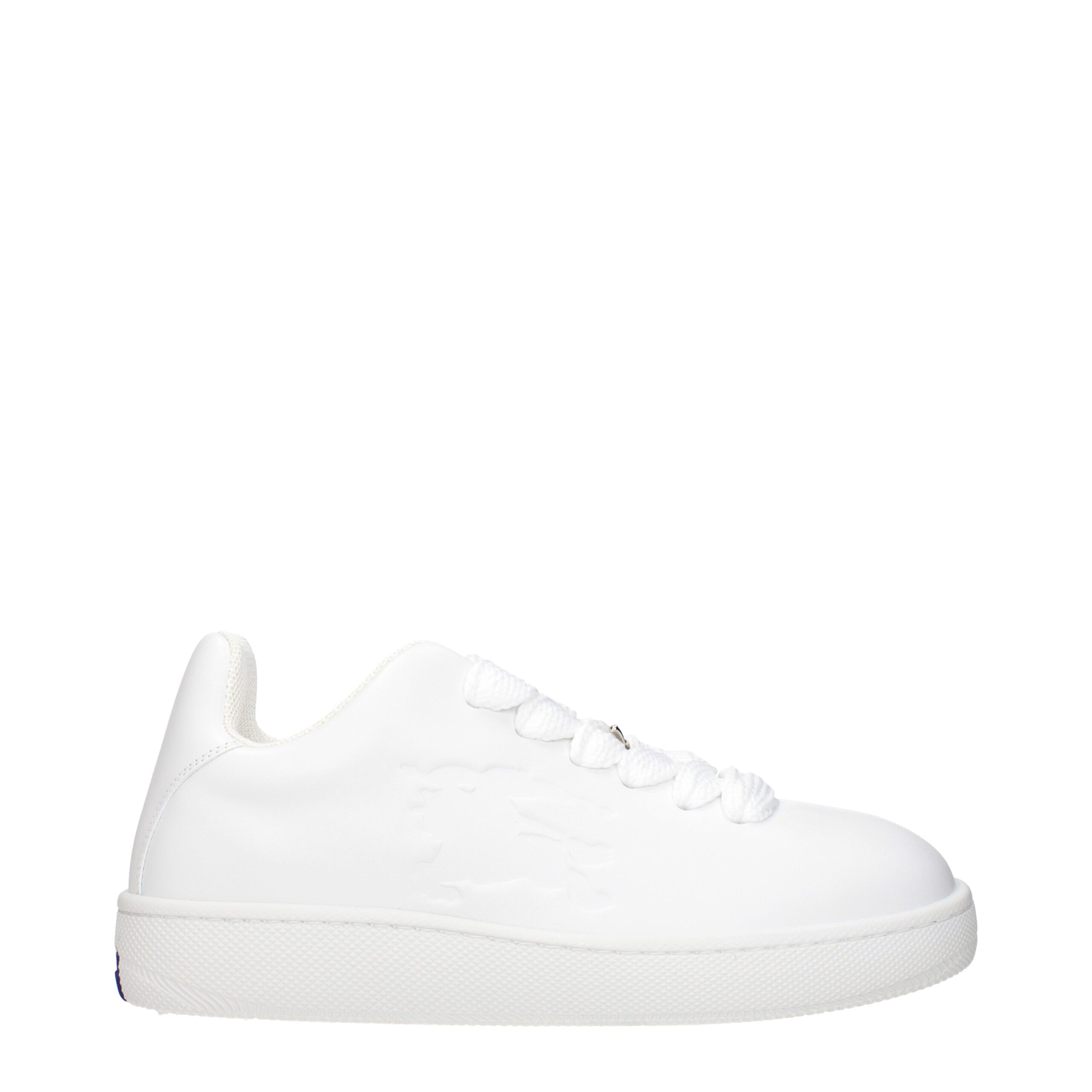 White Leather Low Tops