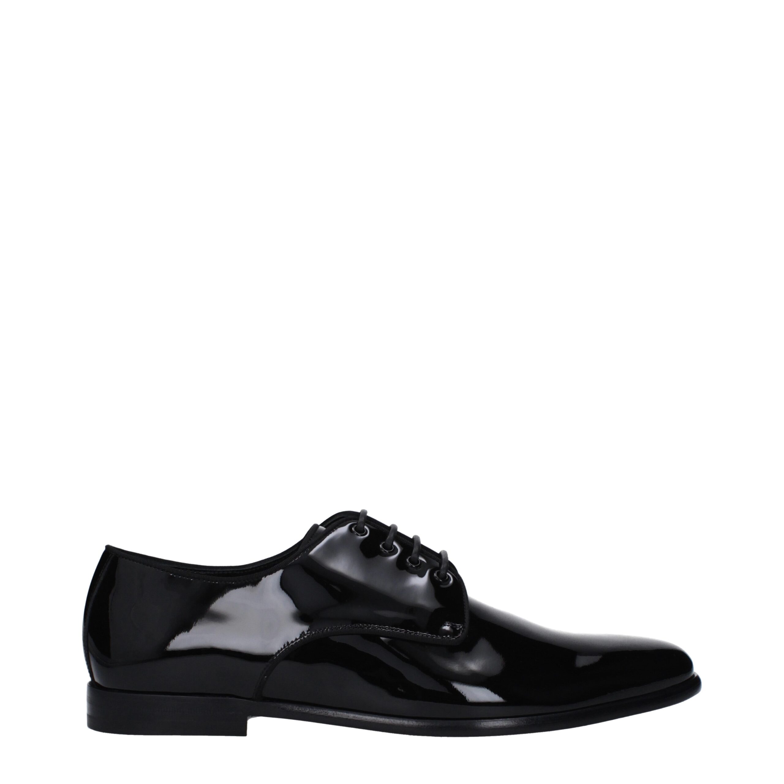 Black Leather Oxfords And Derbies