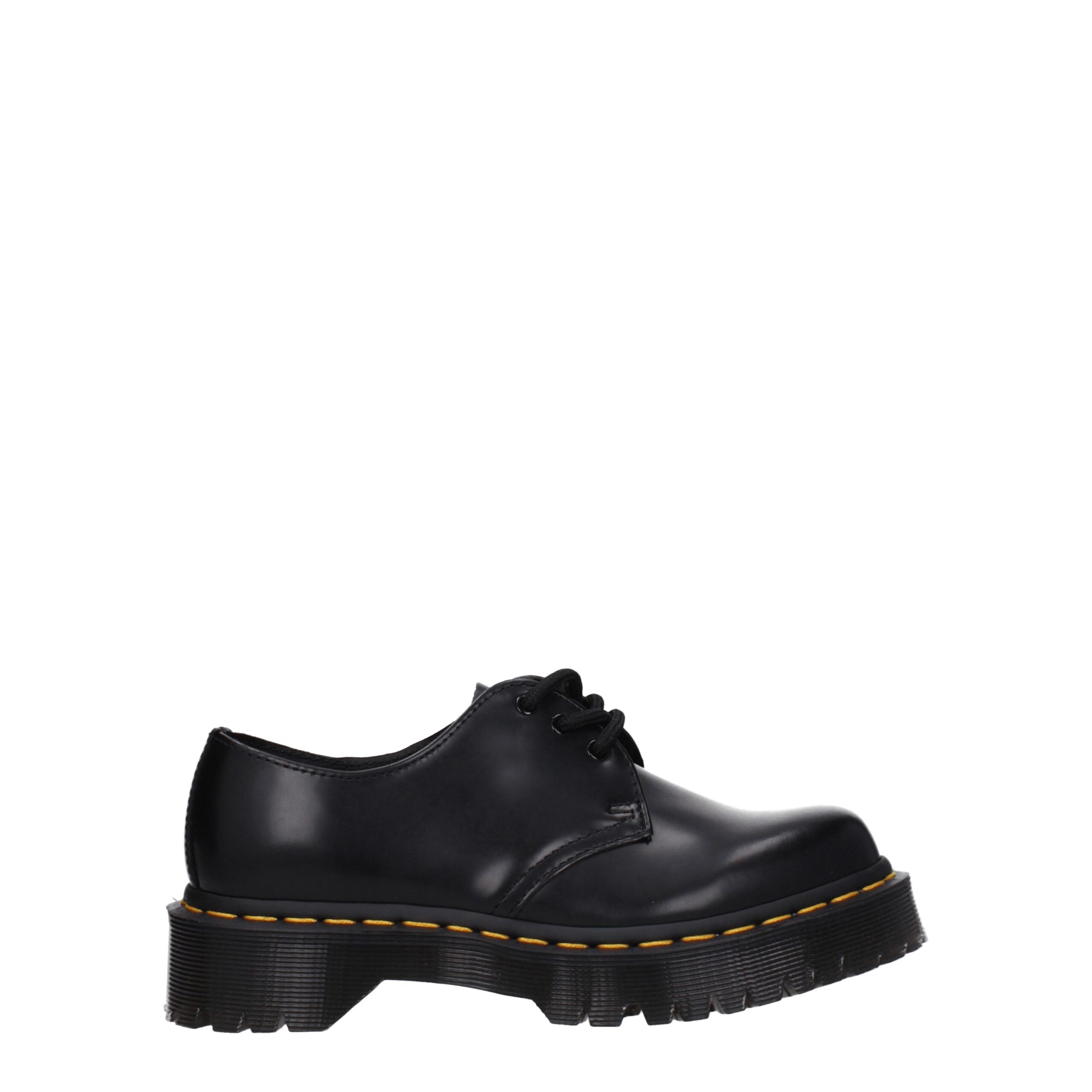 Black Leather Oxfords And Derbies