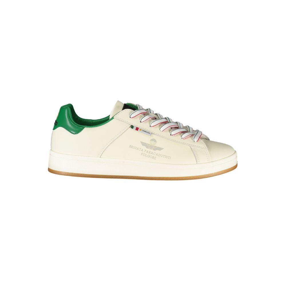 White Leather Men Sneaker