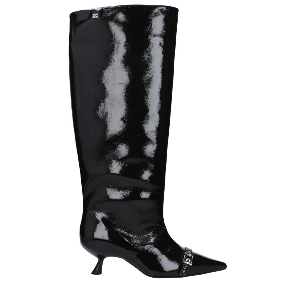 Black Leather Boots