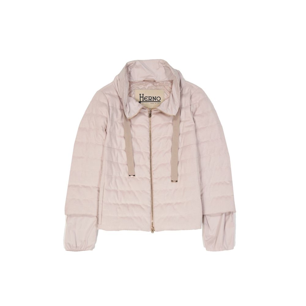 Silk And Cashmere Down Jacket
