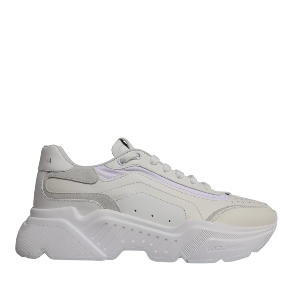 White Daymaster Low Top Sneakers Shoes