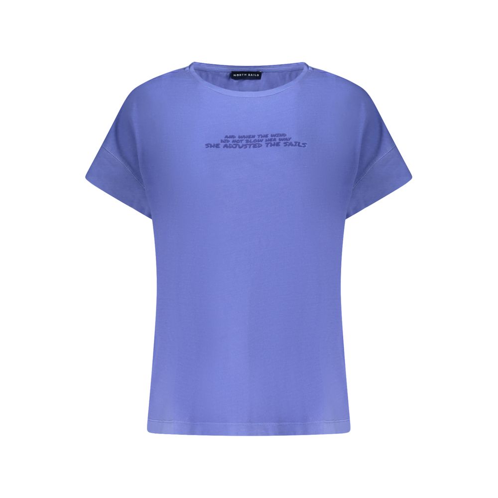 Blue Cotton Tops & T-Shirt